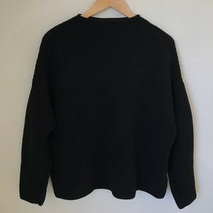 Oversized Cable Knit Sweater - Small